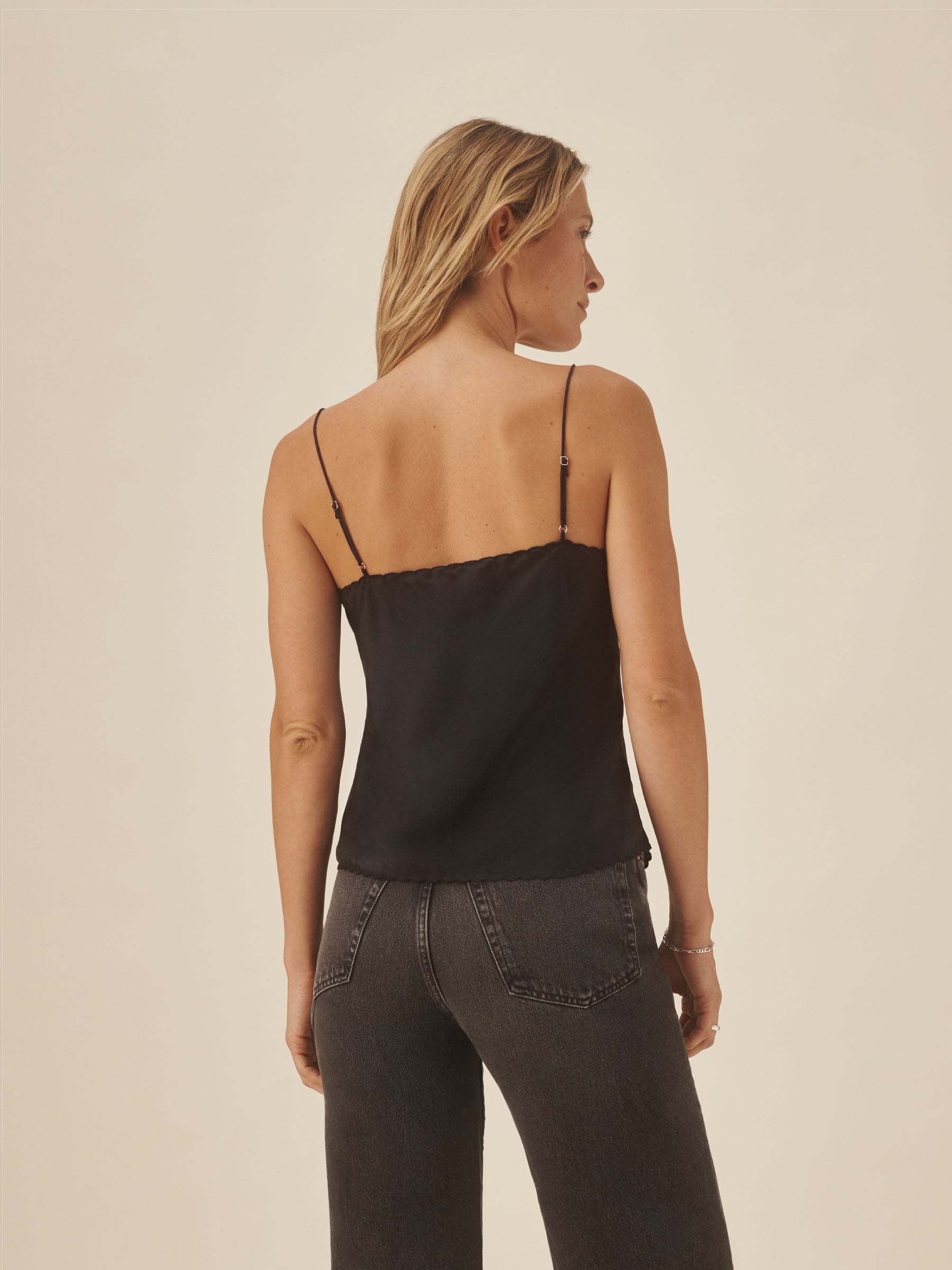 Black Silk Chateau Tank - Image 7