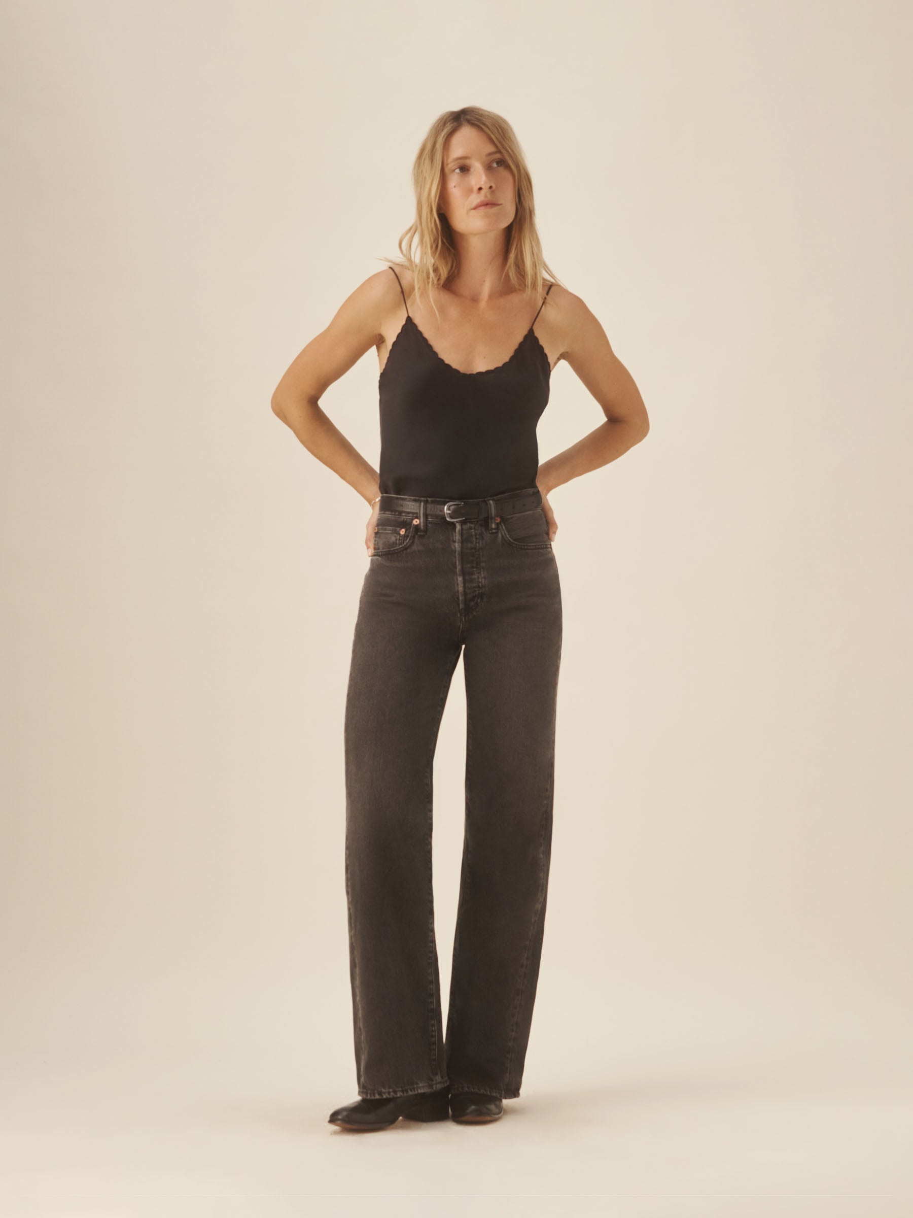 Black Silk Chateau Tank - Image 6