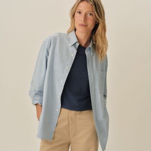 Blue EOE Big Oxford BD Shirt