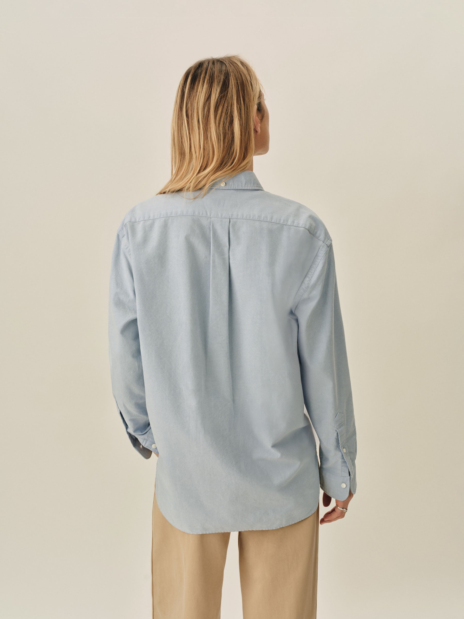 Blue EOE Big Oxford BD Shirt - Image 3