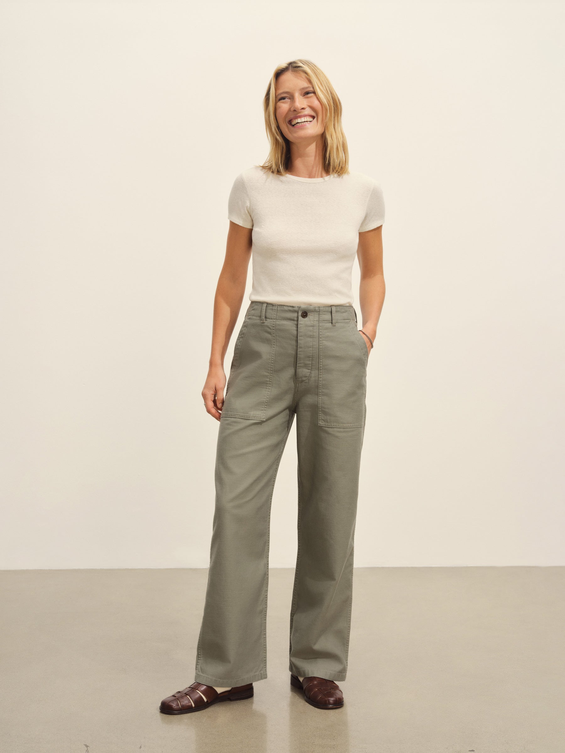 Desert Sage Reverse Sateen Fatigue Pant - Image 4