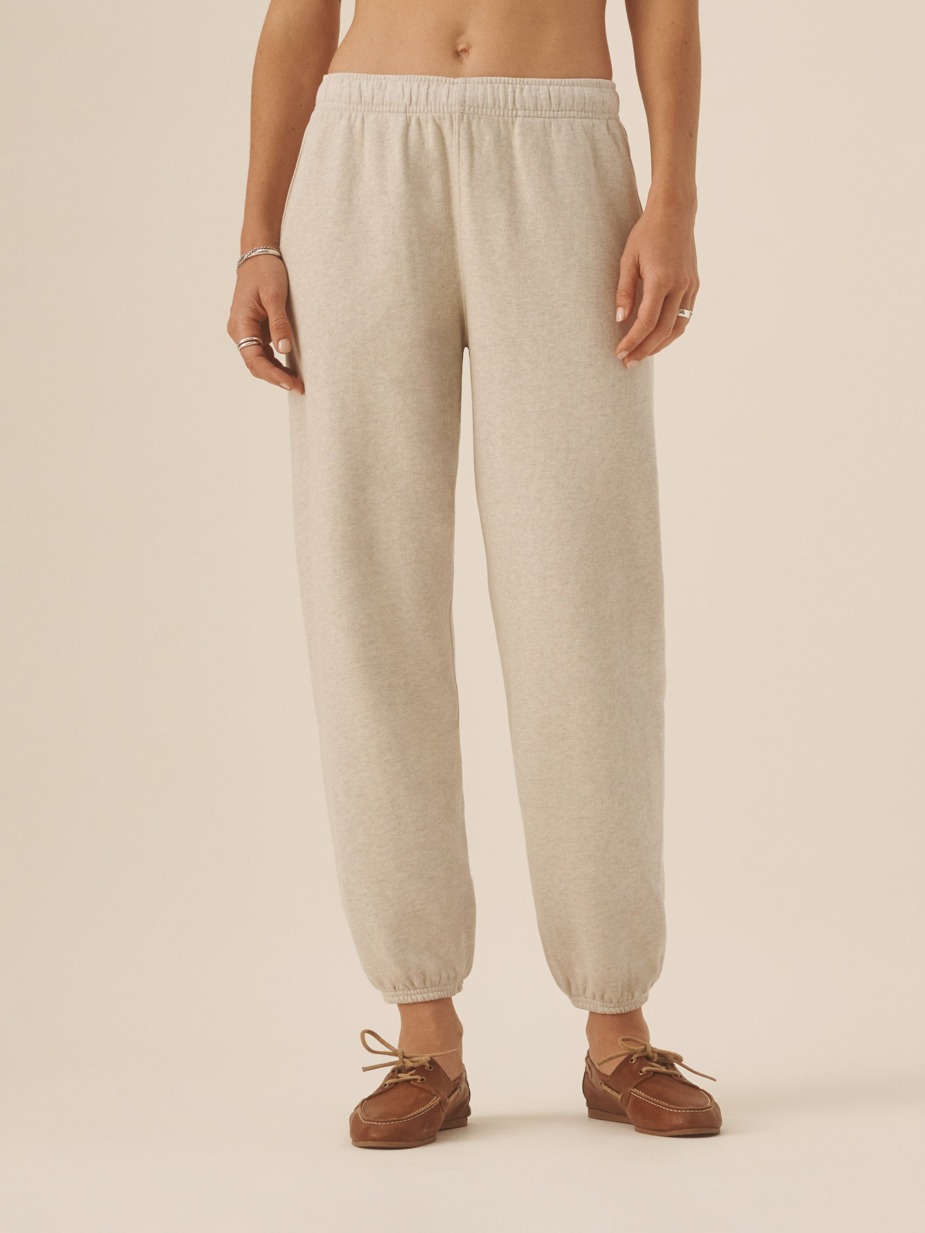 Heather Grey Vintage Interloop Sweatpant