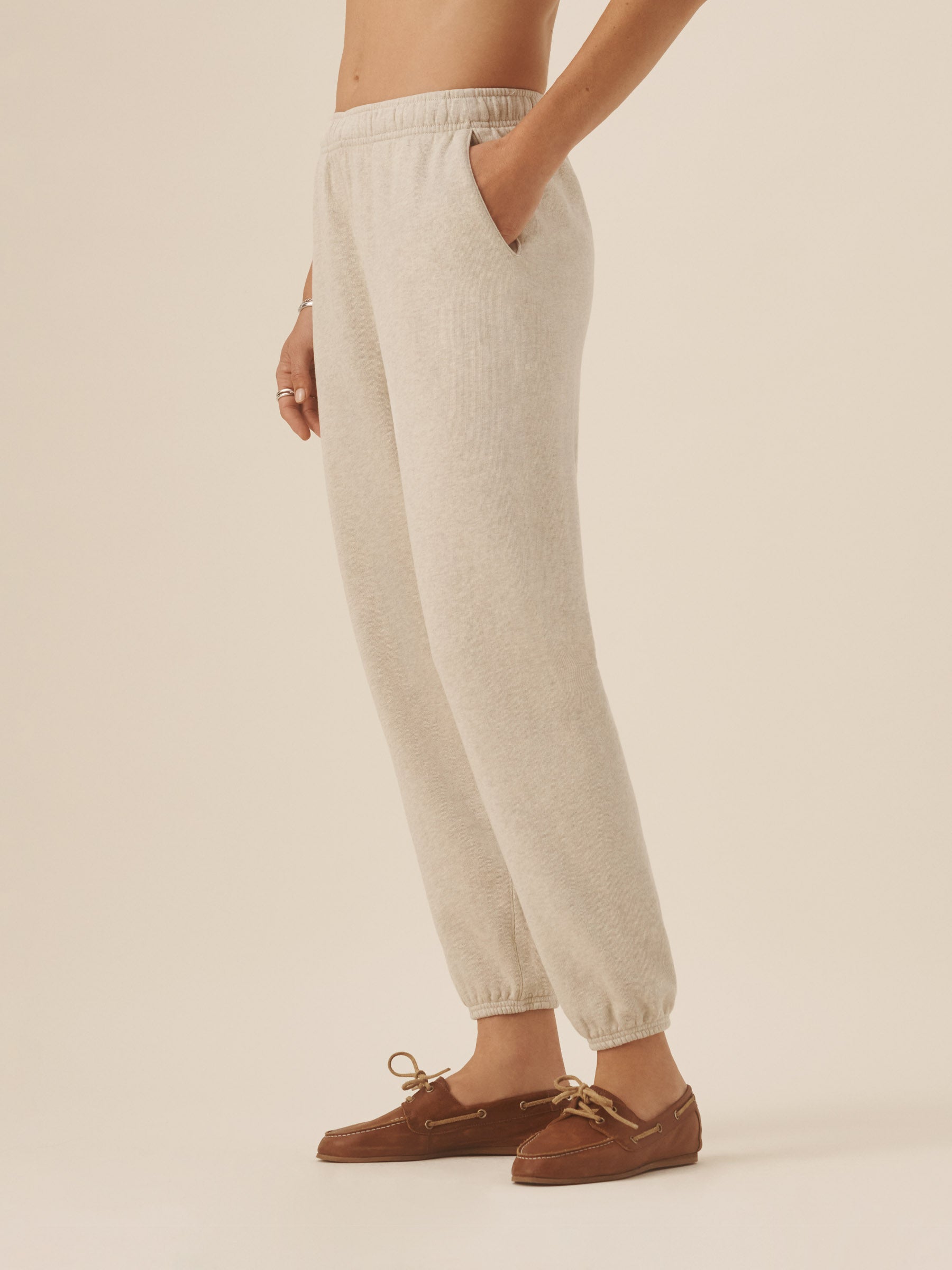 Heather Grey Vintage Interloop Sweatpant - Image 4