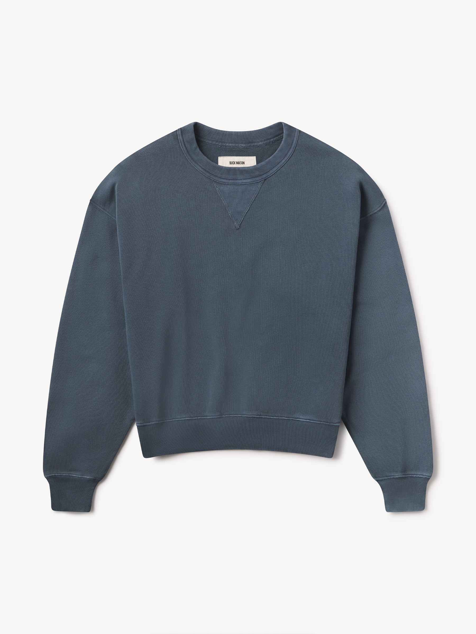 Evening Tide Venice Wash Vintage Interloop Oversized Crew - Image 2