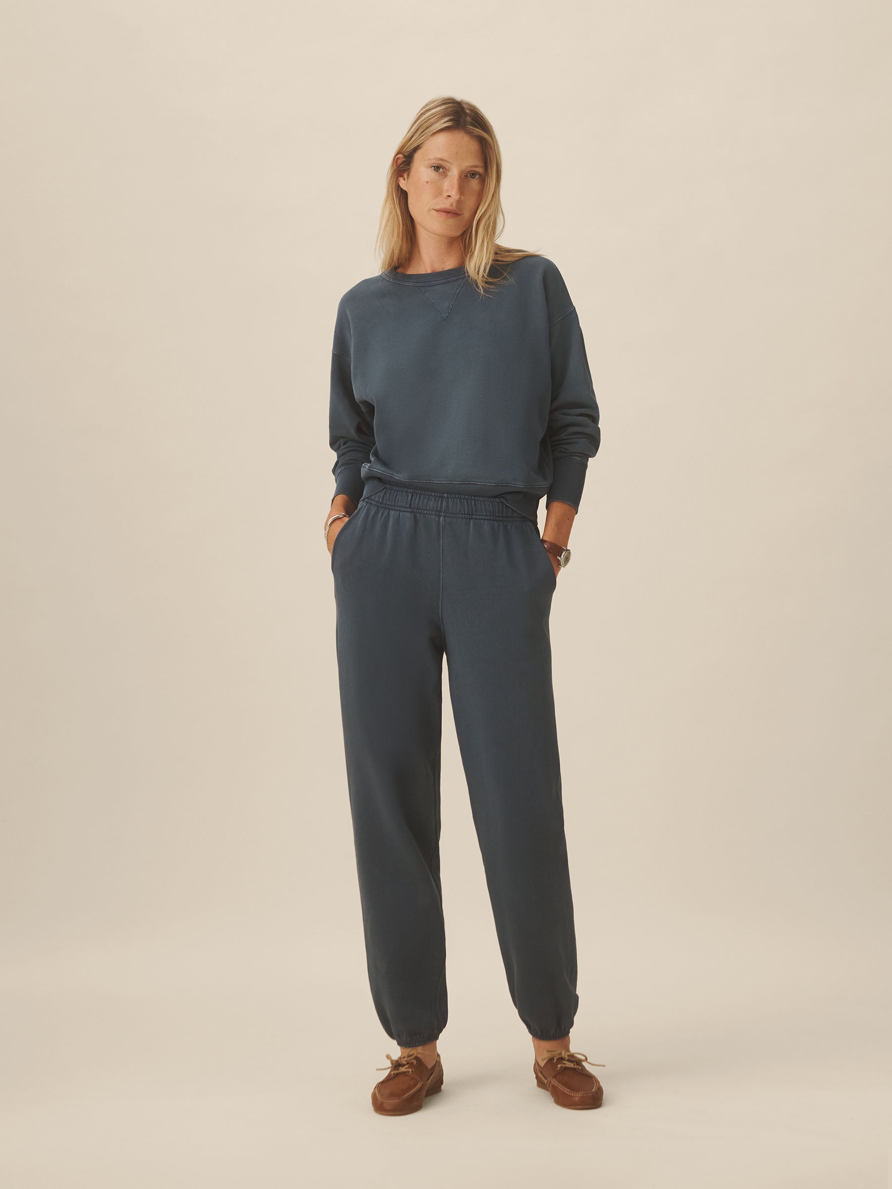 Evening Tide Venice Wash Vintage Interloop Sweatpant - Image 2