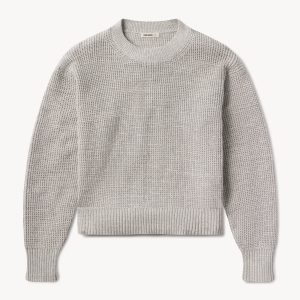 Heather Grey Seafarer Shrunken Crew