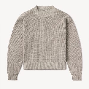 Marled Coastal Cedar Seafarer Cotton Shrunken Crew