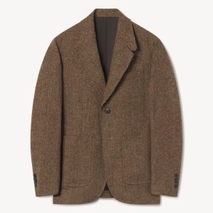 Brown / Black Shrunken Academy Blazer