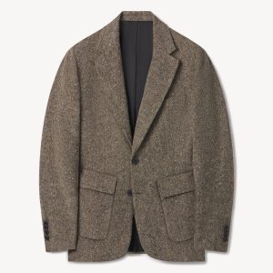 Peppered Tweed Hutton Blazer