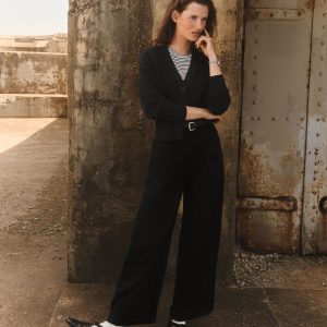 Washed Black Studio Trouser