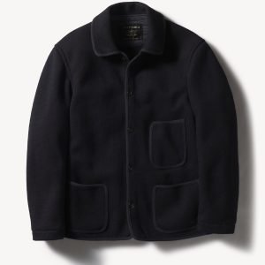 Dark Navy Anatomica Beach Cloth Jacket