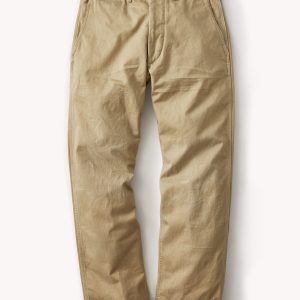 Uniform Khaki Paperback Twill Full Saddle Chino