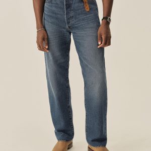 M084 Japanese Denim Full Saddle Jean