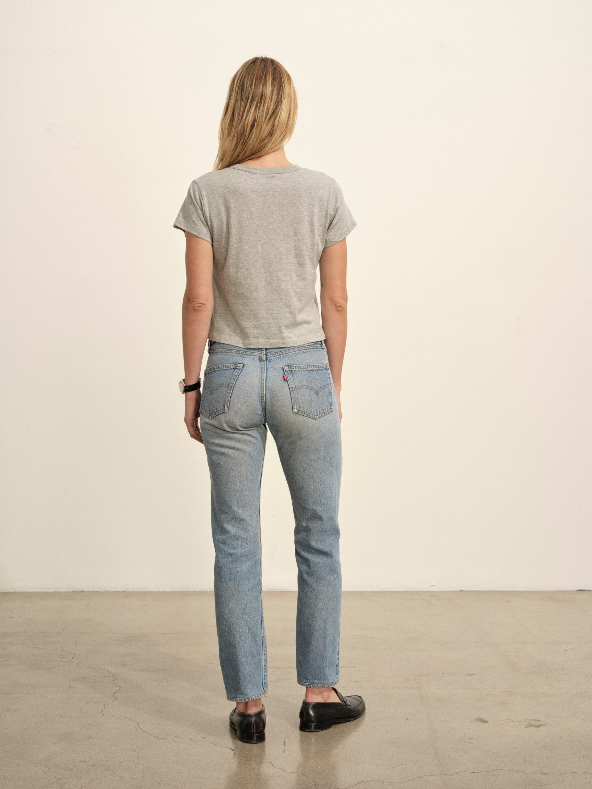 Graphite Pima Boxy Crew - Image 6