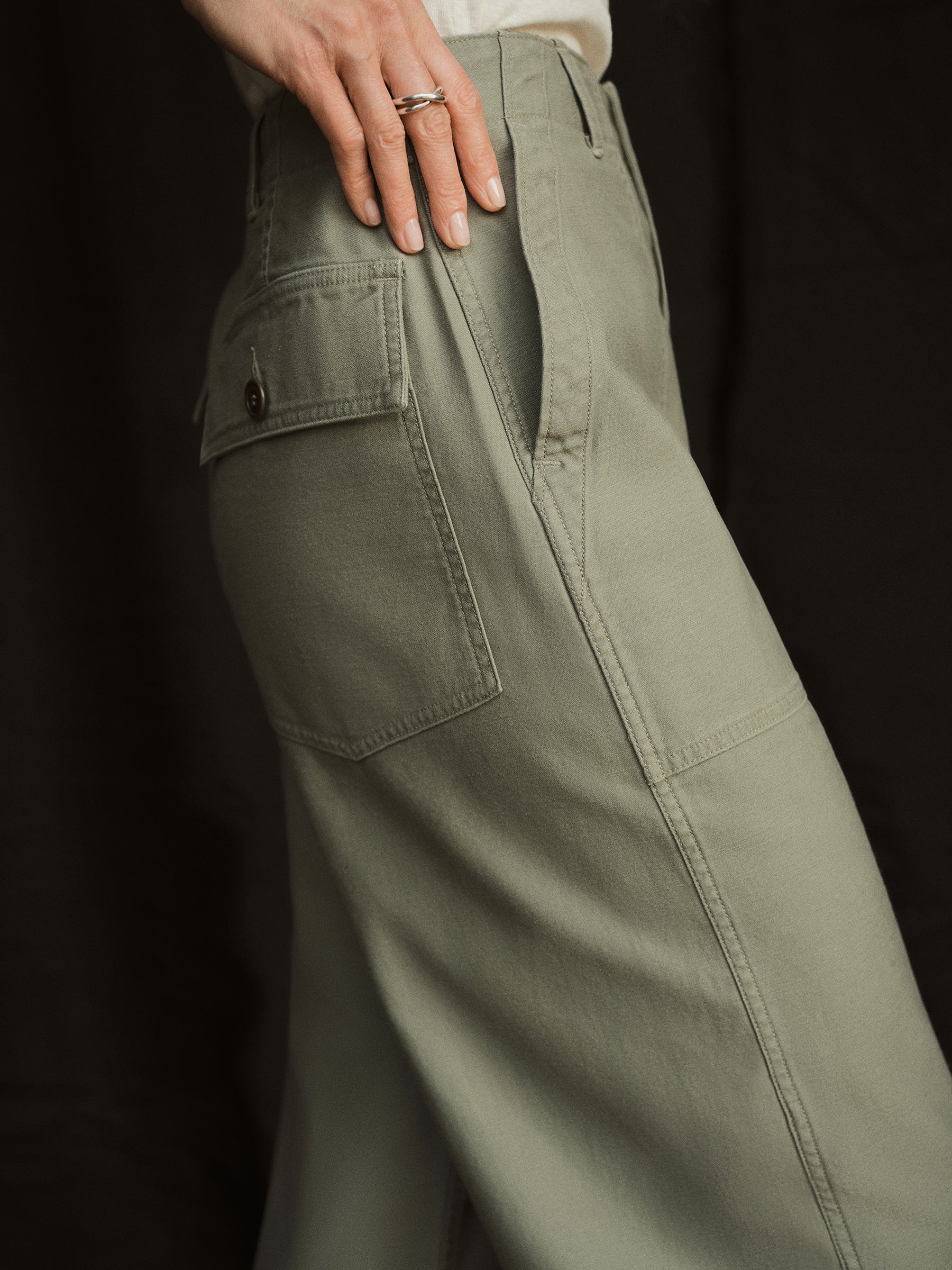 Desert Sage Reverse Sateen Fatigue Pant - Image 8