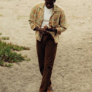 Chocolate Craftsman Corduroy Ford Standard Jean