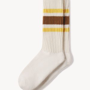 Sunflower / Brown Two Plus One Sport Sock