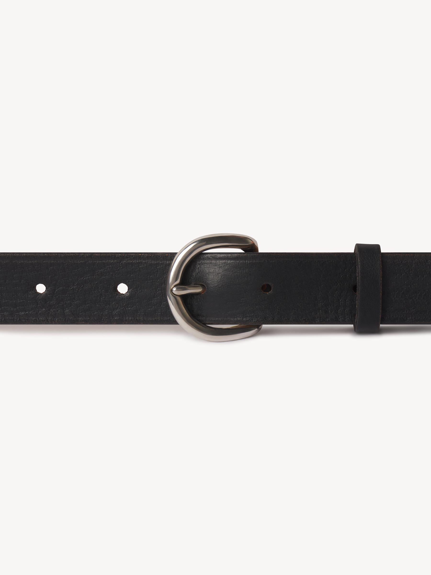 Worn Black Highway Belt - Image 2