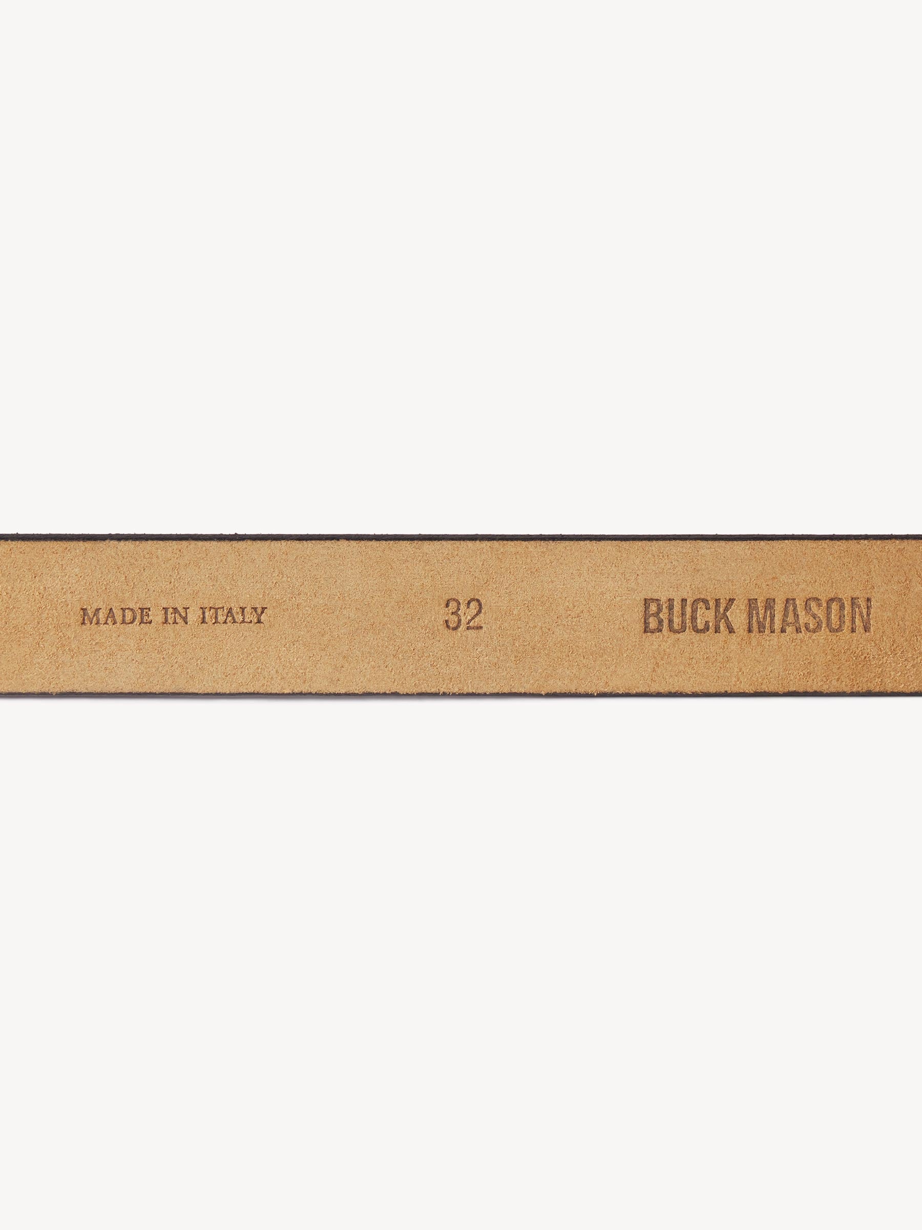 Worn Black Highway Belt - Image 3