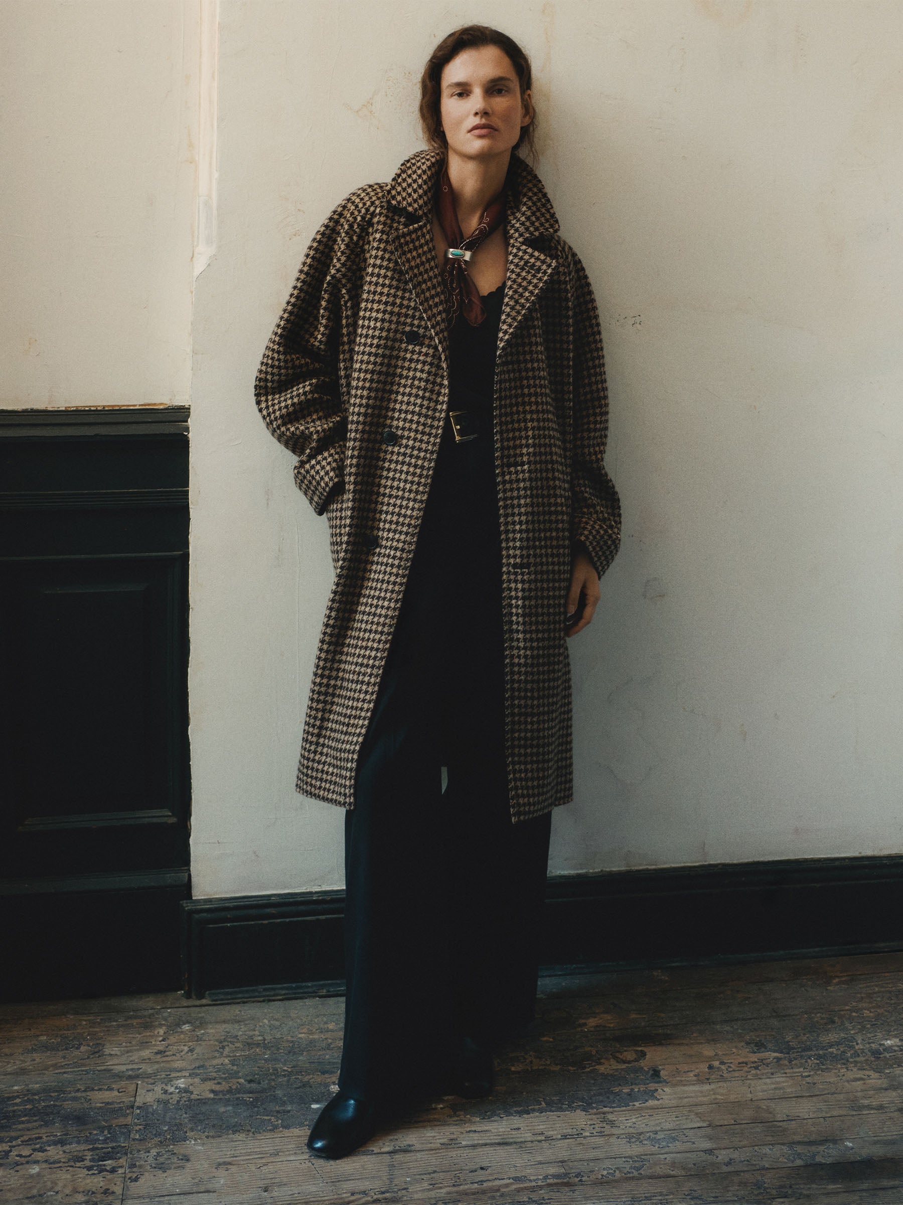 Spiced Houndstooth Windward Balmacaan - Image 2