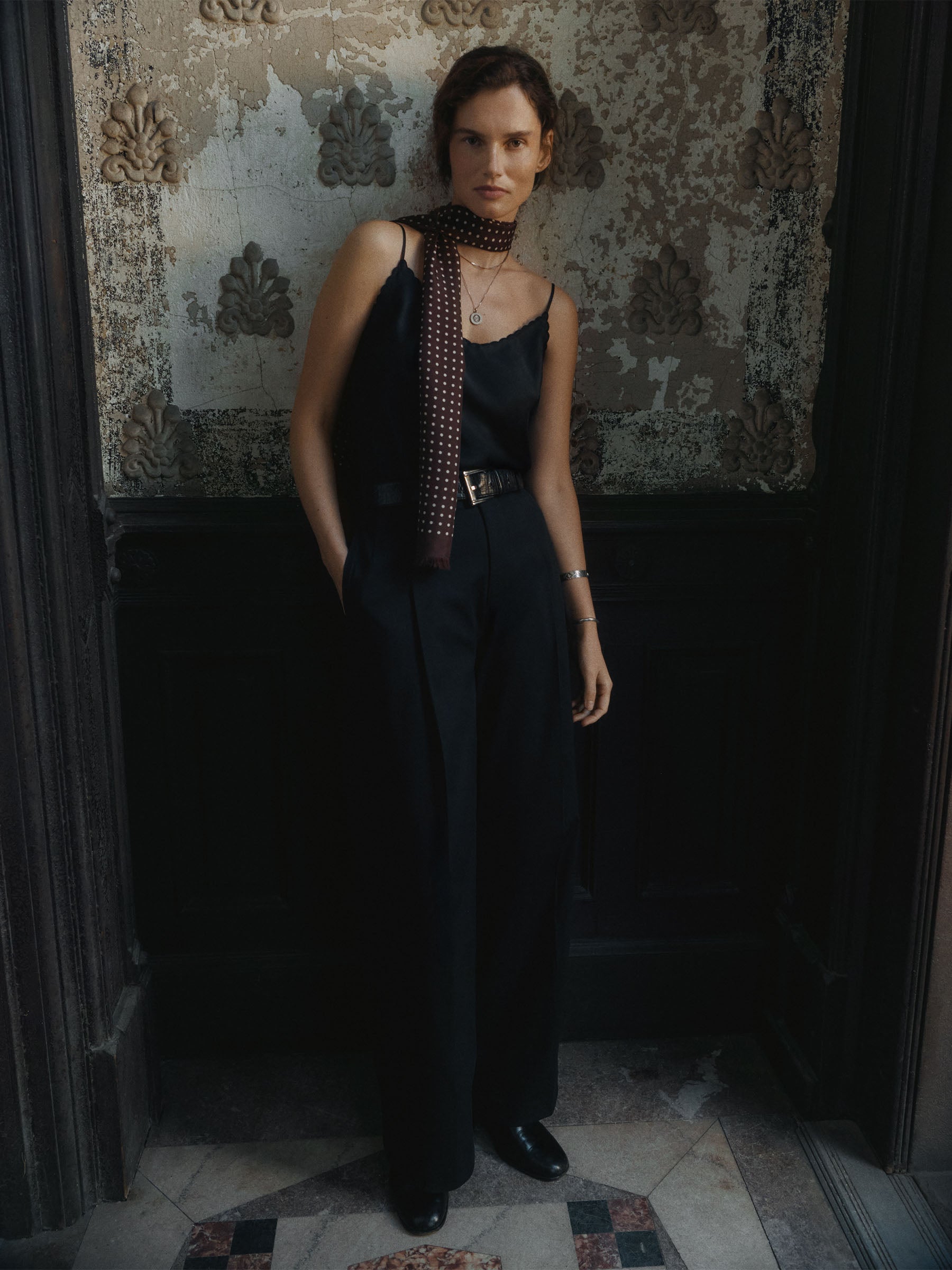 Black Silk Chateau Tank - Image 2