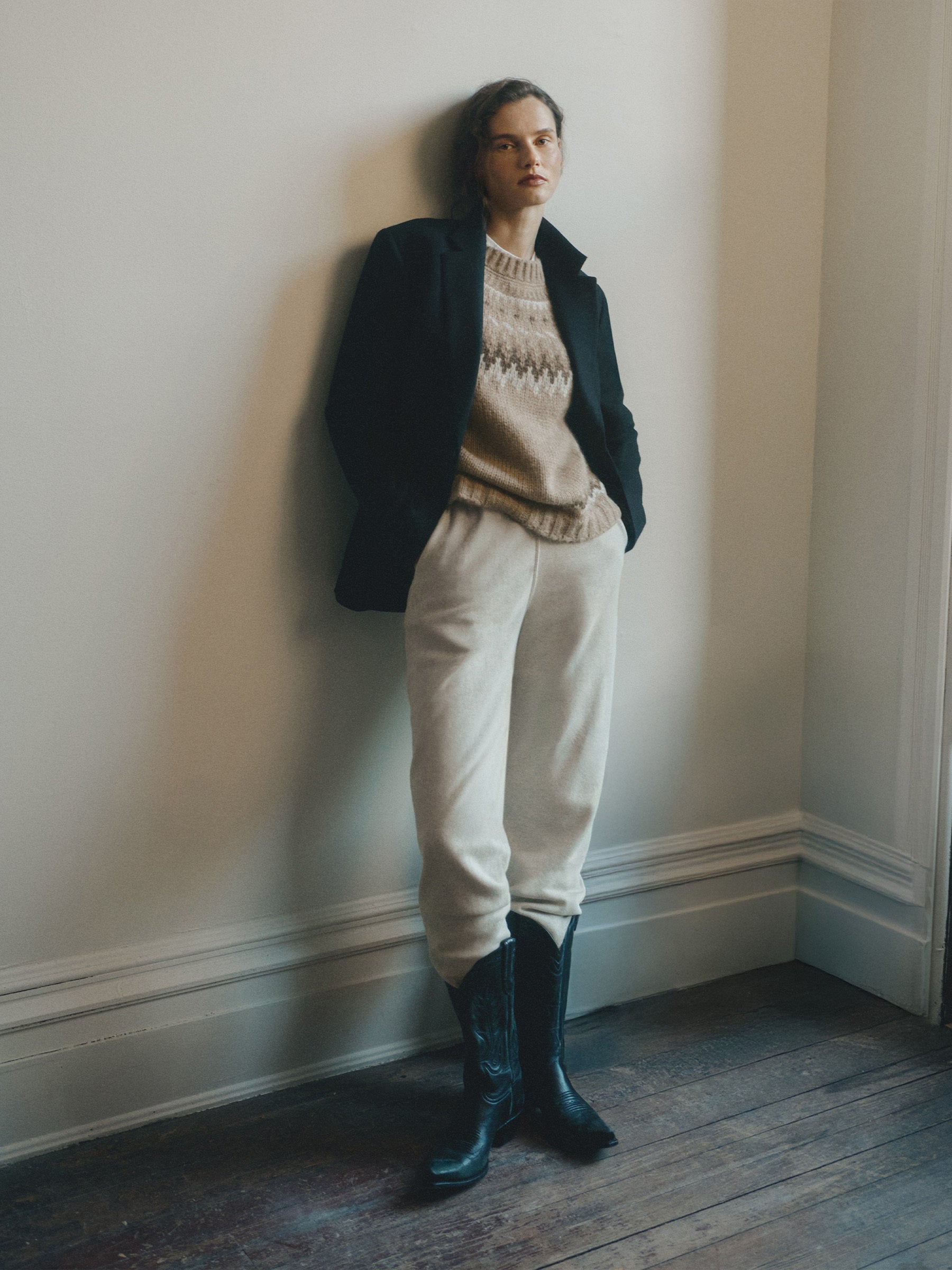 Heather Grey Vintage Interloop Sweatpant - Image 2